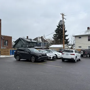 Outside parking lot (at the back) -- on Saturday morning, 21 December 2024