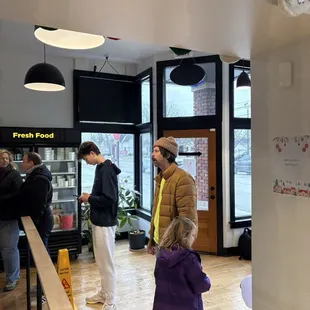 Inside -- on Saturday morning, 21 December 2024