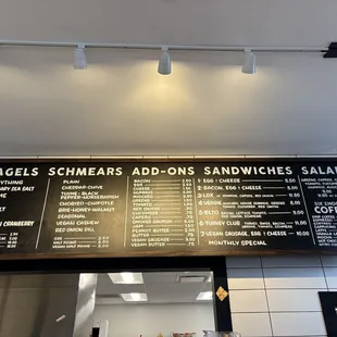 Full MENU -- as of Saturday morning, 21 December 2024