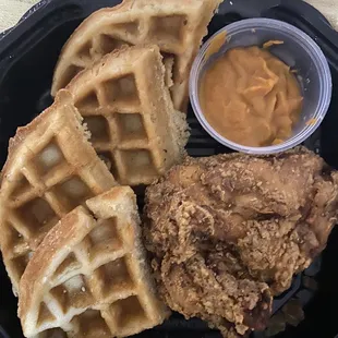Chicken &amp; Waffles