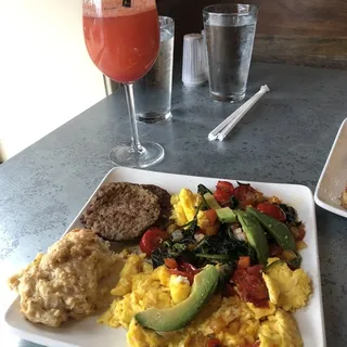 Bright Veggie Scramble