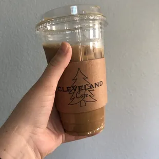Iced Carmel coffee