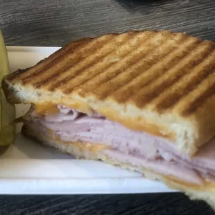 Grilled cheese with ham Panini style great