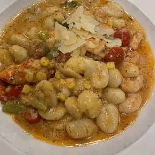 Blackened Shrimp Gnocchi