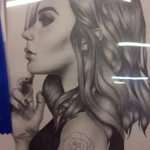 Youth Pencil portrait