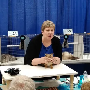 She's my favorite judge! She's very informative and friendly!