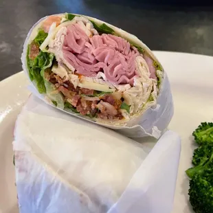 Turkey club wrap