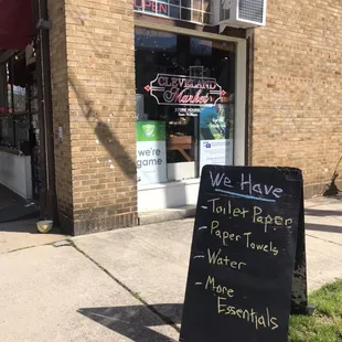 We have the essentials!