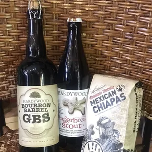 Hardywood colab with blackhand coffee roasters now available at the market !