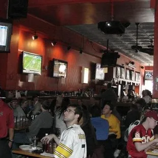 View from back of grill