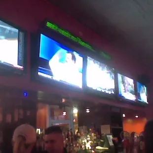 TV's inside Cleveland Park Bar &amp; Grill