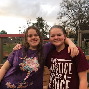 Checking out the new playground!!