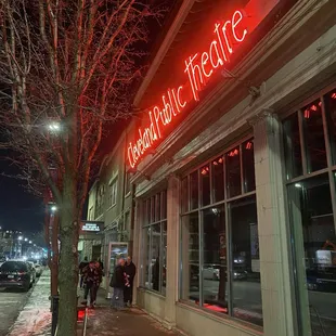 Monday, 19 February 2024 -- viewing of the play "ALTER" at the Cleveland Public Theatre