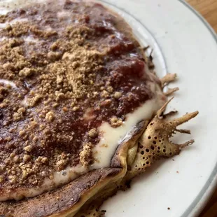 Strawberry Cheesecake Pancakes!