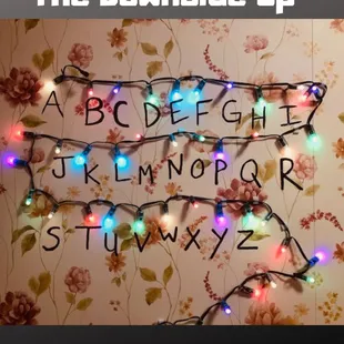 The Downside up is one of our escape roo. It is inspired by the Netflix show &quot;Stranger Things.&quot;