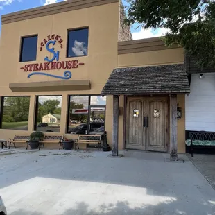 Outside of restaurant