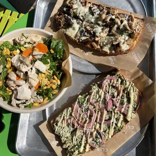 Fresh lunch selections