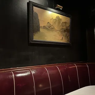 Inside area by our booth