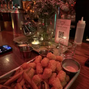 Tater tots and Fries