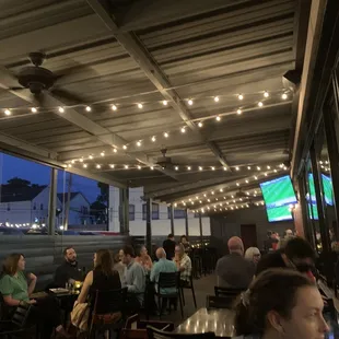 Outside patio