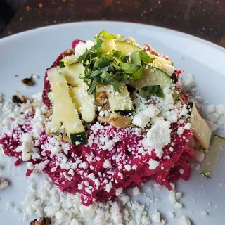 Beet & Goat Cheese Pasta
