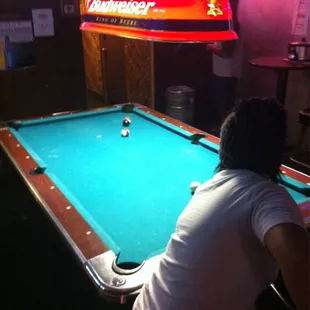 Christina. C the pool shark