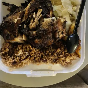 Jerk Chicken meal