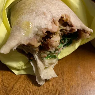 Asada 8 inch burrito