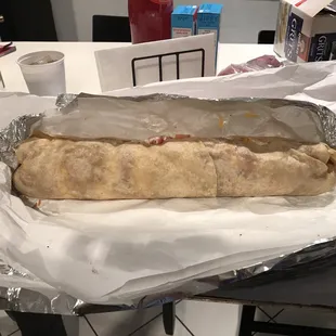 The food was amazing