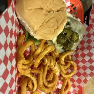 Jalapeño Jack Burger