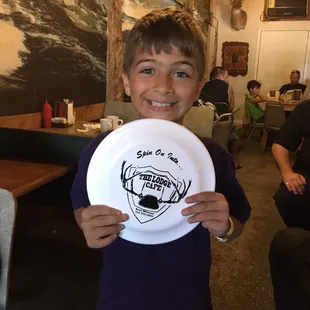 Thanks for the frisbee!