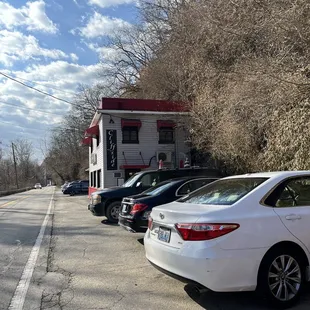 Side exterior (cliff side)