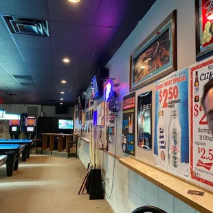 billiards and pool tables
