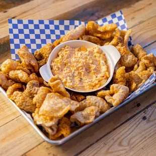 Pimento Cheese &amp; Pork Rinds