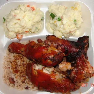 Jerk Chicken Dinner