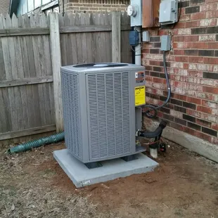 New Air Conditioner Install