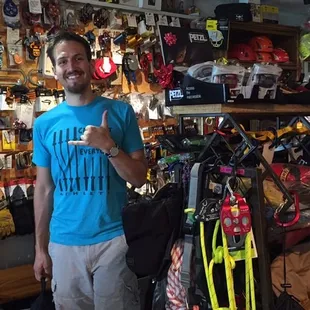 A virtual climbing equipment mecca.