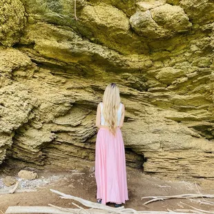 Baby girl took this of me :) staring at the rocks lol
