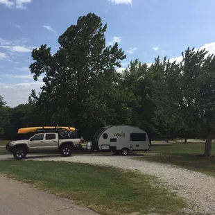 Site is graveled and not leveled