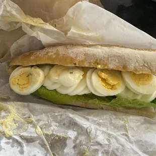 The Egg Salad (?) Sandwich