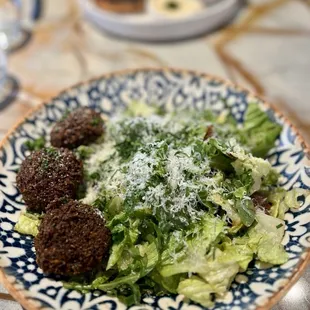 Clio Salad + Falafel