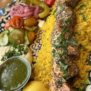 Salmon Kabob*