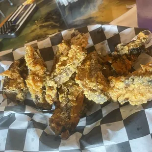 Portebella mushroom fries