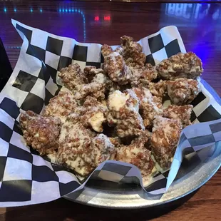 Garlic Parmesan Boneless Wings.