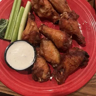 Hot honey wings 2.8/5