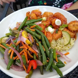 Orange Chicken and Vegetables