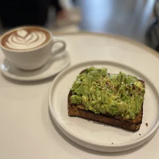 Caffe&apos; Mocha and Avocado Toast