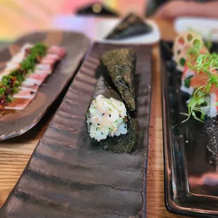 Yellowtail Scallion Handroll