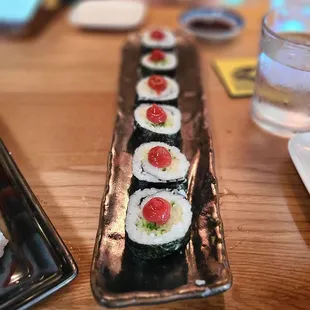 Cucumber, Shiso Plum Roll