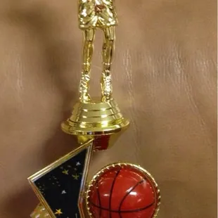 Basketball trophy